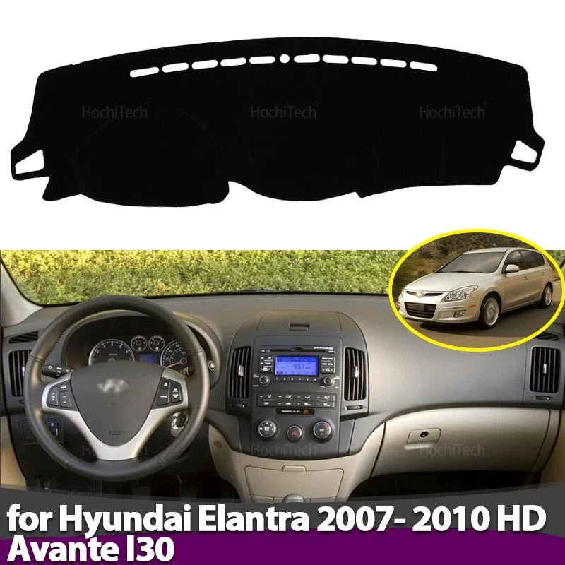 Anti-Slip Dashboard Cover Protective Pad Car Accessories for Hyundai Elantra 200 for Hyundai I30 2007-2010 - Automotive