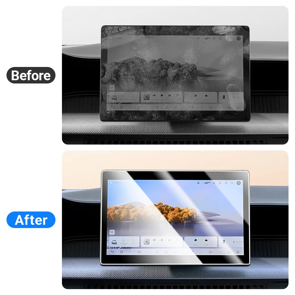 Car Tempered Glass Protector Film For BYD Dolphin G DM-i 2026 2027 Navigation Dashboard Display  - Automotive LED Light