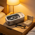 Contact Lens Ultrasonic Cleaner Glasses Cleaning Machine Vibrating Electric 3 Speed Jewelry Watc - Automotive LED Light