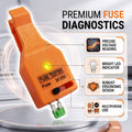 Universal Car Fuse Tester Multifunctional Portable Checking Blade Fuse Checker Puller Tool Auto  - Automotive LED Light