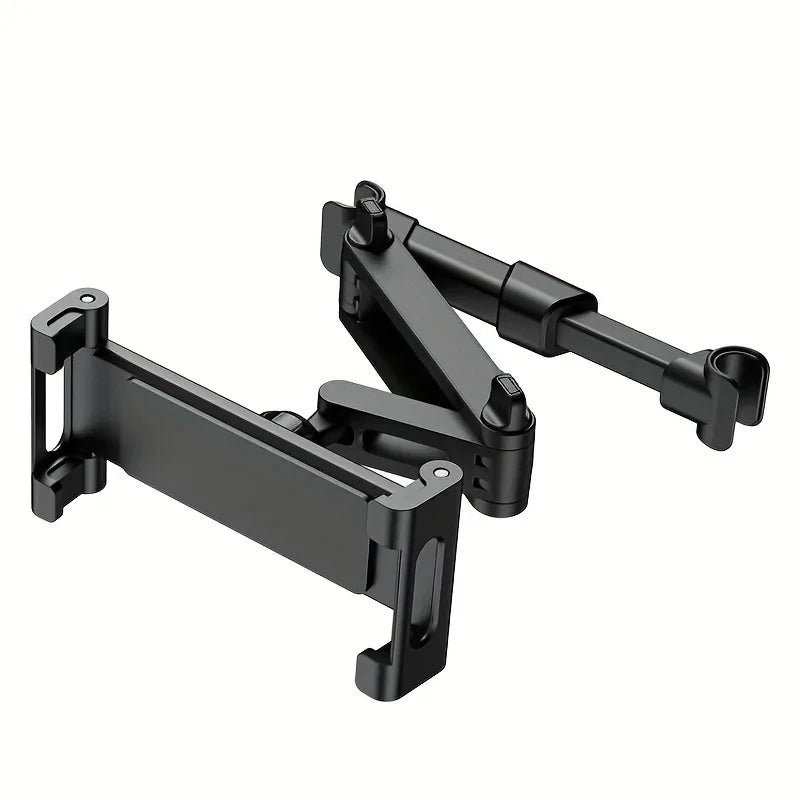Car Tablet Holder, Headrest Mount Adjustable Stand Cradle Compatible With 5" To 12.9" Cell Phone - Automotive LED Light