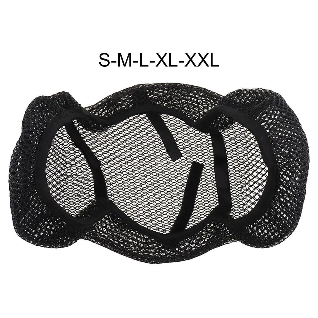 Anti Slip Motorcycle Seat Cushion Cover Net, 3D Mesh Protector for Easy to Install - Automotive LED Light
