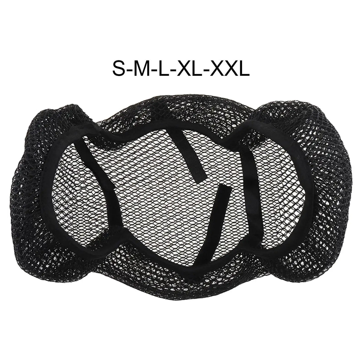 Anti Slip Motorcycle Seat Cushion Cover Net, 3D Mesh Protector for Easy to Install - Automotive LED Light