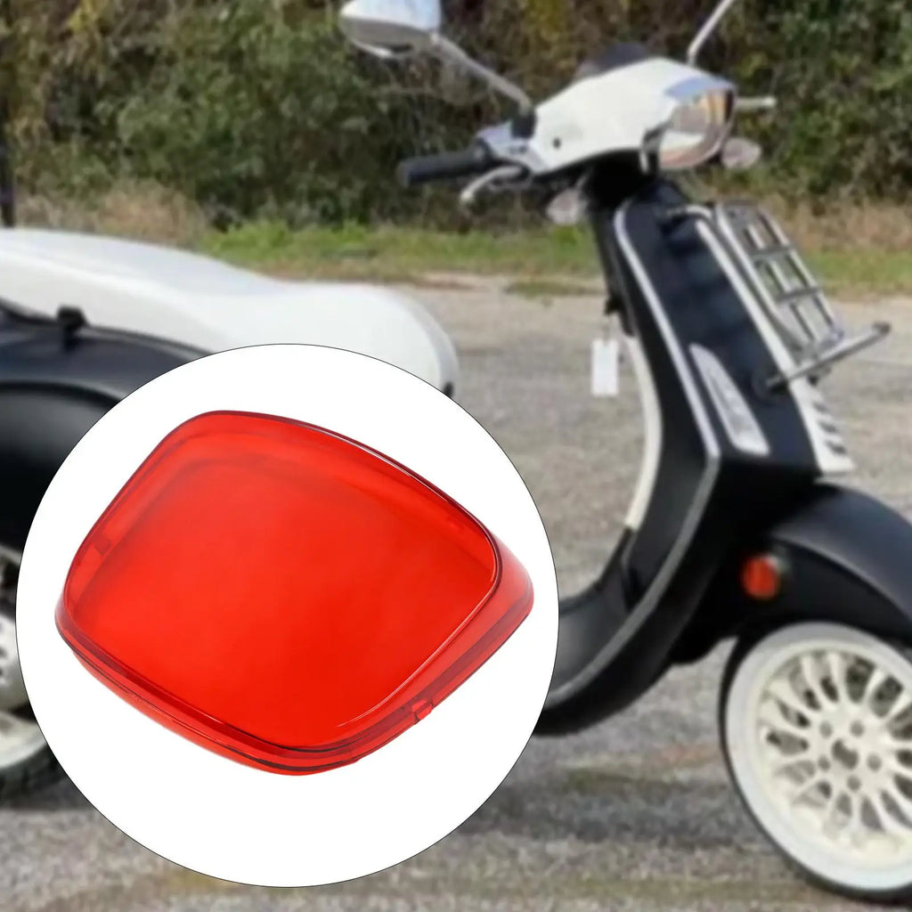 Rear Tail Light Lense Cover Accessories Protector Motorcycle Brake Taillight Cover for Vespa 201 - LED Motorcycle Light