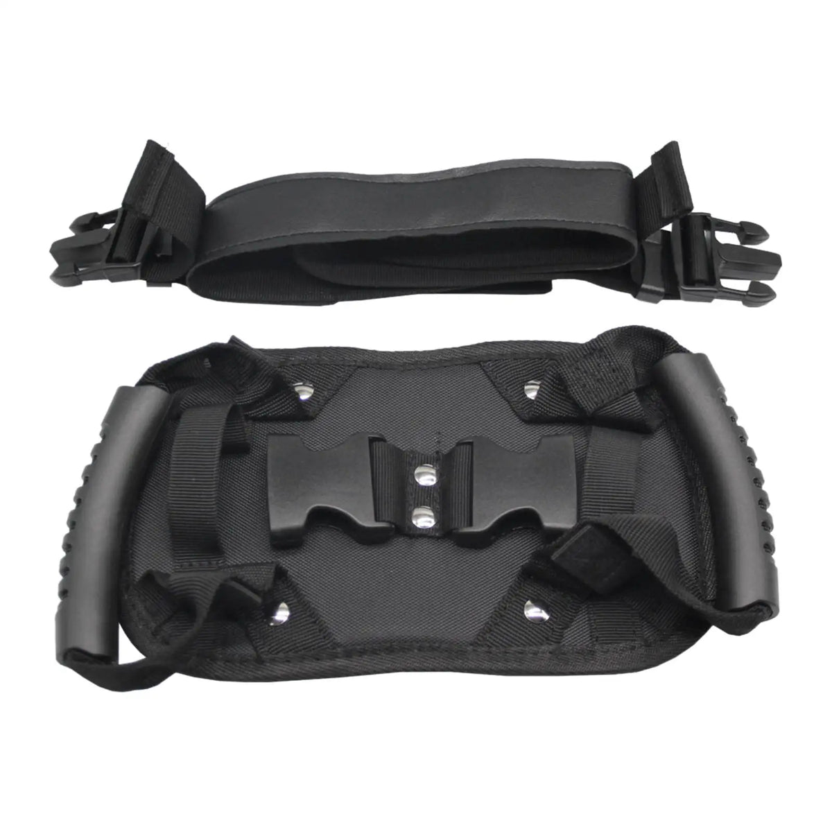 Motorcycle Rear Seat Safety Belt Oxford Cloth Armrest Grip for Children Passenger Scooter ATV Ho - Automotive LED Light