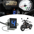 Super 6 Speed Display Universal Light Neutral Gear Indicator Display Motorcycle Speedometer Elec - Automotive LED Light