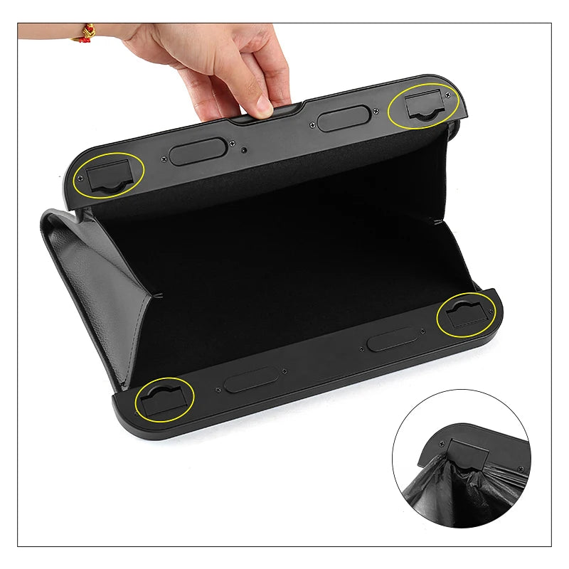 For Tesla Model Y 2021 2022 2023 2024 Model 3 2017 - 2023 Car Garbage Bag Waterp for Tesla Model Y Model 3 2017-2023 - A