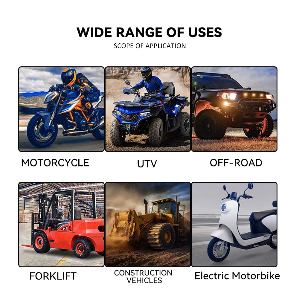 LED Spotlight Bracket Motorcycle Universal Accessories 360° Adjustment Mount Bumper Modified Cla - LED Motorcycle Light
