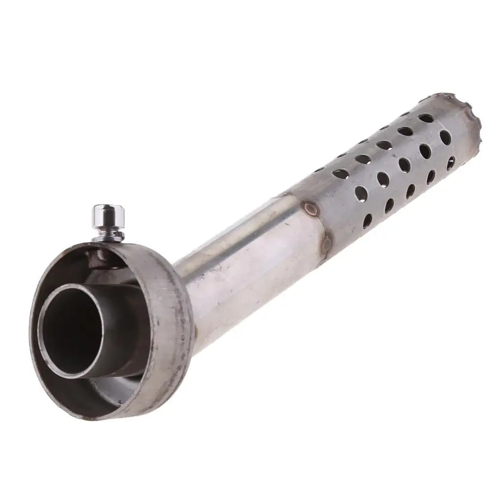 160mm Long Motorcycle Exhaust Can Angled Baffle 48mm - Automotive LED Light