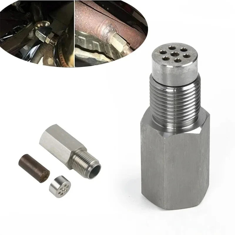 1PC M58mm Oxygen Sensor Adapter for Automobile Engine Lamp Inspection Catalytic Converter Net Ga - Automotive LED Light