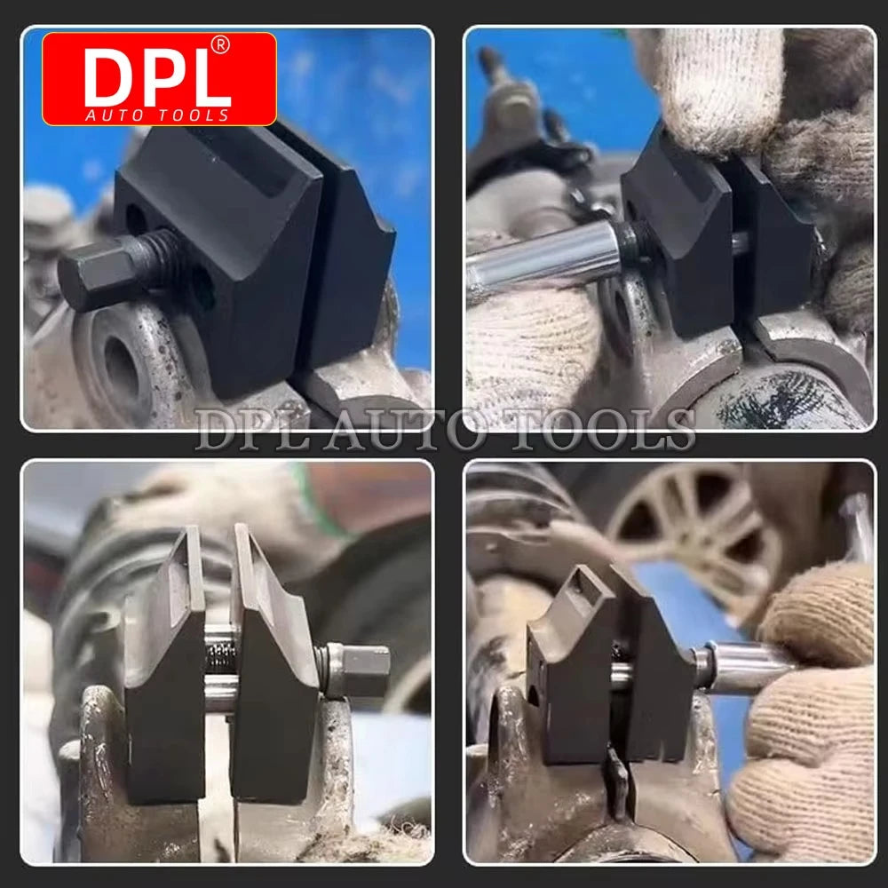 Universal Suspension Strut Split Hub Steering Knuckle Spreader Tool for Volkswagen Audi BMW Ford - Automotive LED Light