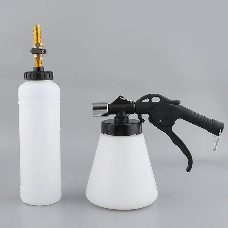 1L 0.75L Dual Oil Pot Brake Oil Replacement Tool Oil Pot Automotive Brake Fluid Injector Pneumat - Automotive LED Light