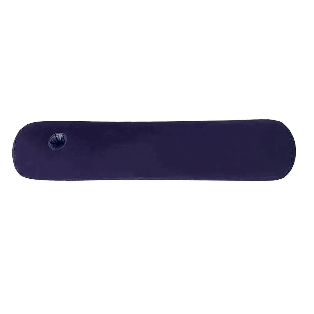 Orthopedic Inflatable Cylinder Pillow - Car Neck Support Seat Cushion for Travel Office And Home - Automotive LED Light