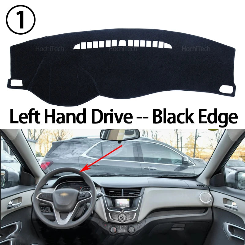 For Chevrolet Sail 2015 2016 2017 2018 2019 Sail 3 High Quality Dashboard Mat Dashmat Cover Pad  - Automotive LED Light