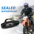 Waterproof Speedometer Motorcycle Universal LED Digital Dashboard Km/h MPH Odometer Meter Motor  - Automotive LED Light