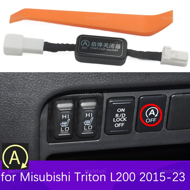 Automatic Start Stop Engine System Off Eliminator Stop Start Canceller Plug Cabl for L200 2015-2023 - Automotive LED Lig
