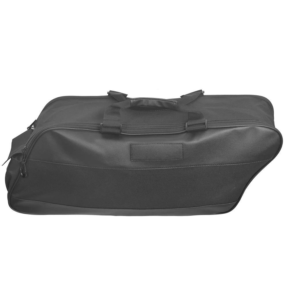 1PC Black Saddlebag Inner Liner Bag Saddle Bag Luggage Rack Storage For Harley Touring Street Gl - Automotive LED Light