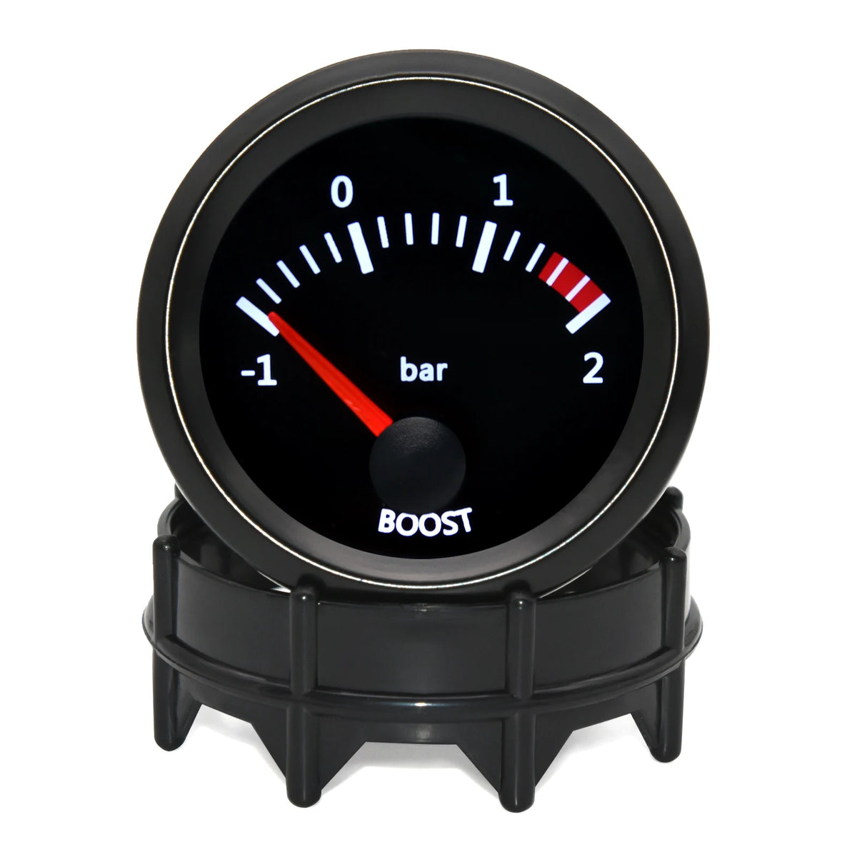 Car Gauge Racing Water Temp Oil Temp Air fuel ratio Fuel Volts 52mm 2 Inch With Sensor Red Point - Automotive LED Light