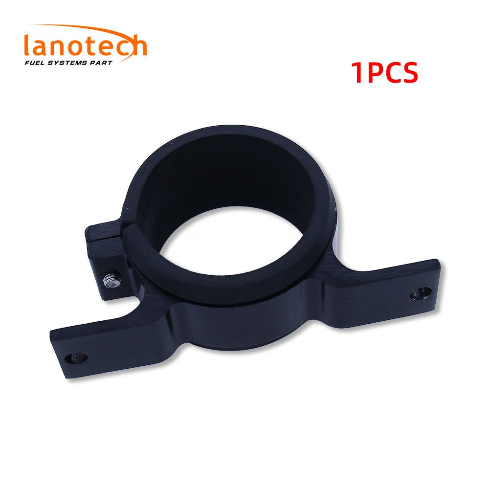 Black Fuel Pump Mounting Bracket Single Filter Clamp Cradle 044 60mm 0580254044 - Automotive LED Light