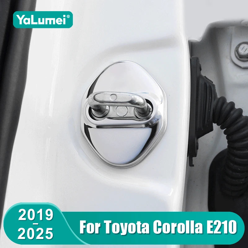 For Toyota Corolla E210 2019 2020 2021 2022 2023 2024 2025 Hybrid Car Door Lock Buckle Trim Cove - Automotive LED Light