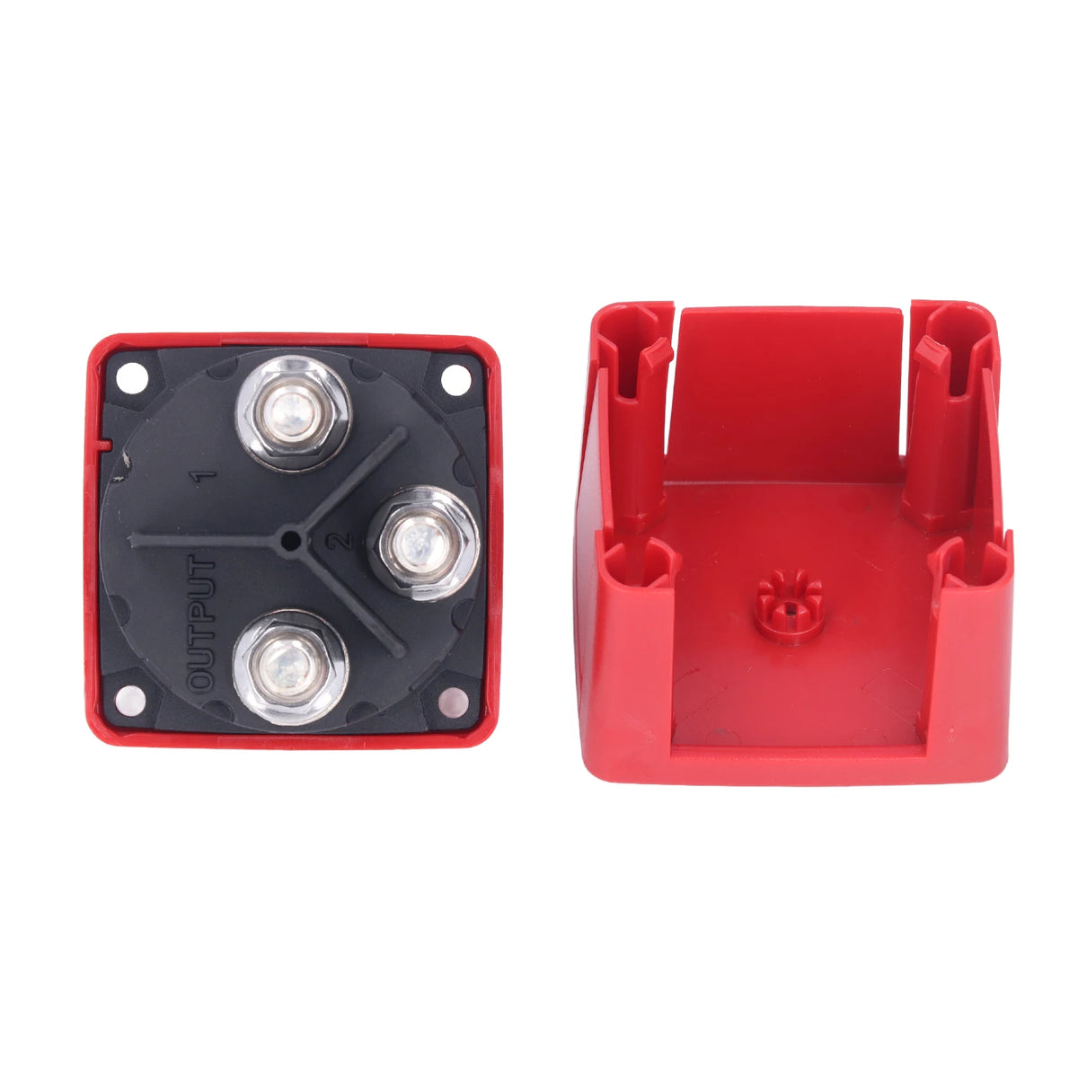 2 Types 3/4 Position Battery Switch Dual Circuit Power Disconnect Cut Off Isolator Rotary Switch - Automotive LED Light