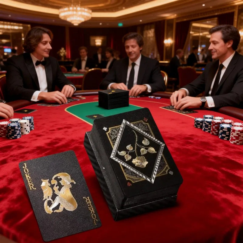 Magic Playing Cards Waterproof Multiple Styles Colors for Poker Game Night Gift Collection Famil - Automotive LED Light