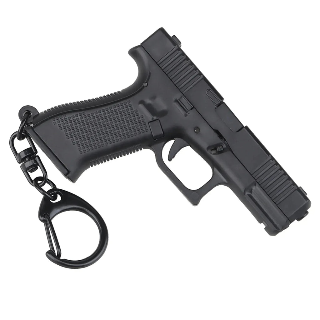 G45 Keyring Key Chain Ring Realistic Model Trend Toys Tactical Pistol Shape Men' for Mini G45 - Automotive LED Light