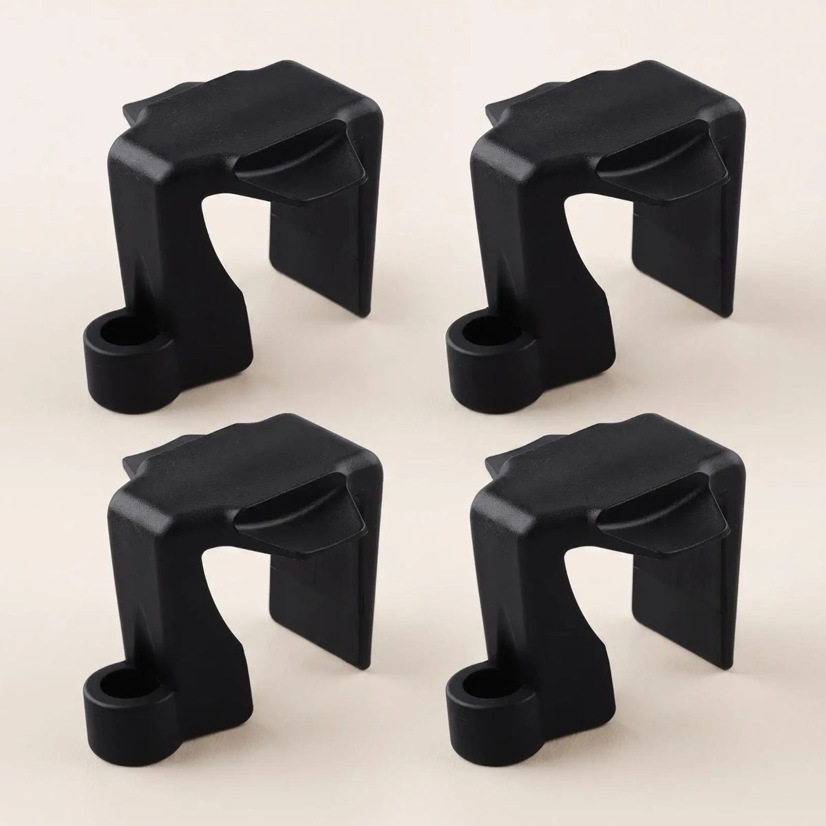 4-Piece Marine Guard Clip, Simple Boat Bracket, Pontoon Boat Clip for Boats - Automotive LED Light