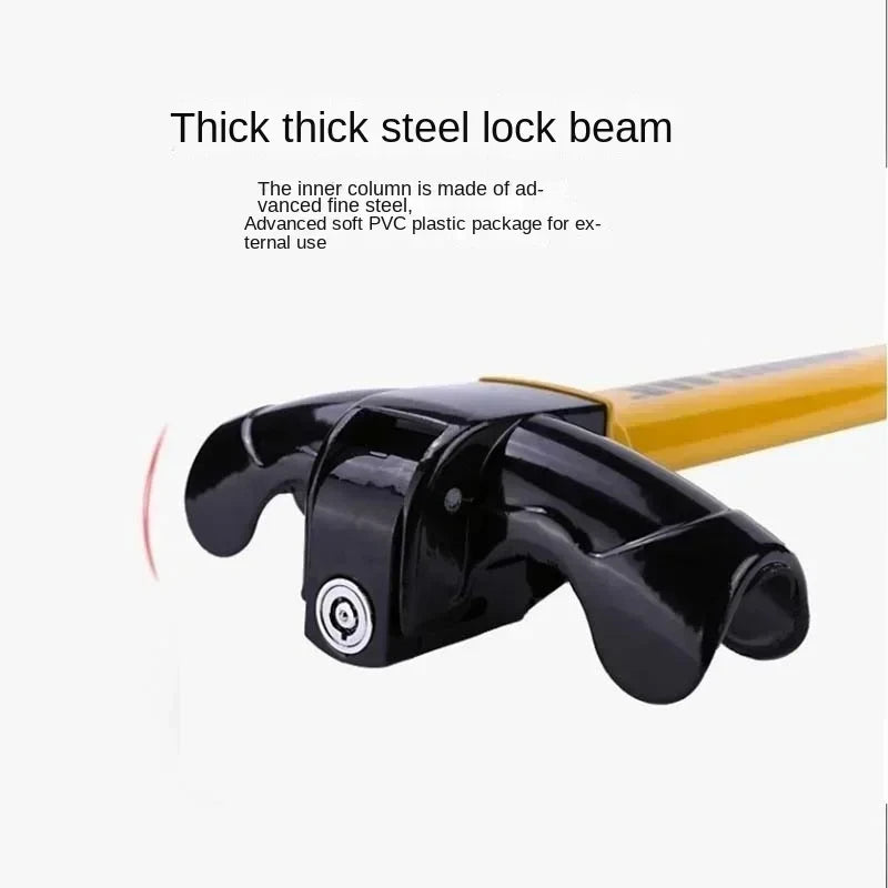 T-type Car steering wheel lock elf-defense and car safety lock car front lock and anti-theft loc - Automotive LED Light
