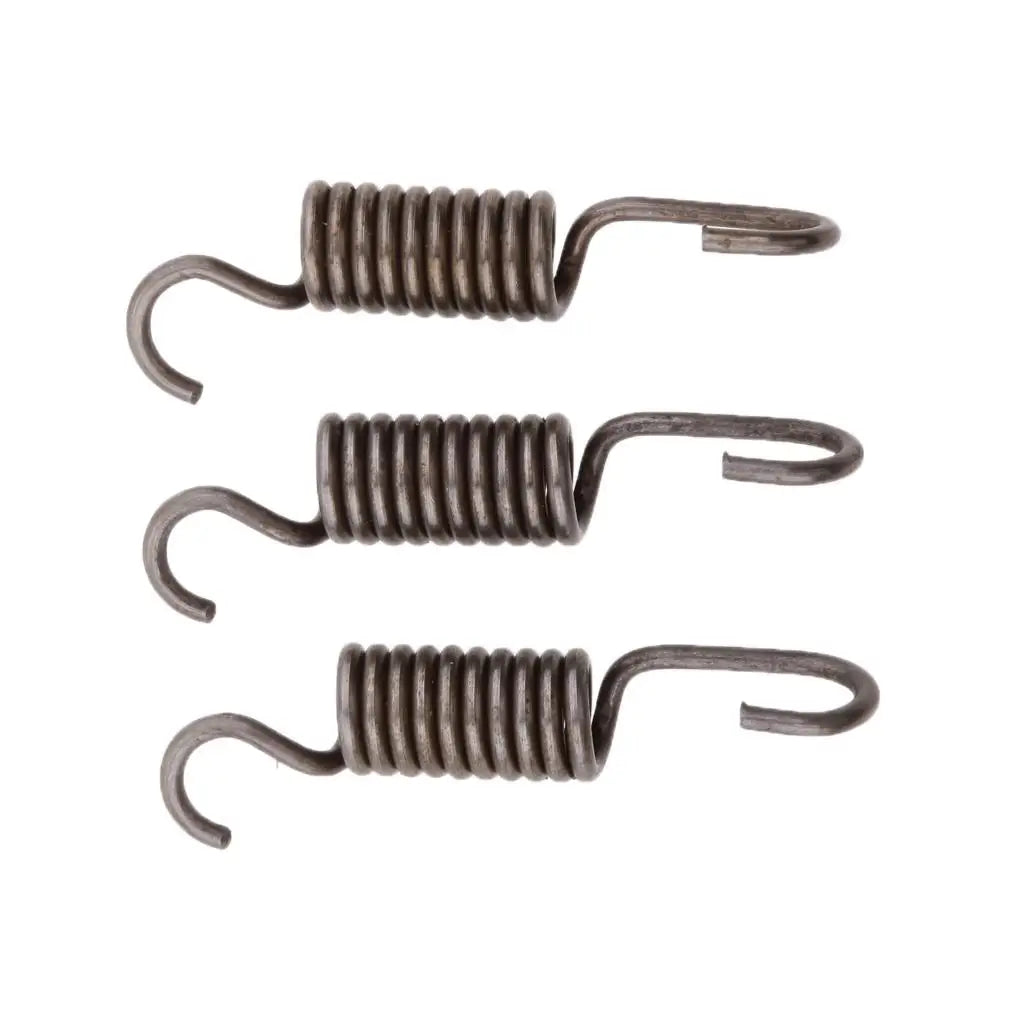 3 Pcs Metal Brake Clutch Spring Alloy for 49CC Mini Moto Dirt Bike ATV Quad 42mm Petrol Engine C - Automotive LED Light