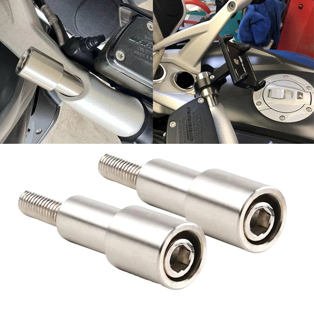 Motorcycle Mobile Phone Bracket Extension Rod Fit For BMW K1600GT K1600GTL K1600B R1200RT R1250R - Automotive LED Light