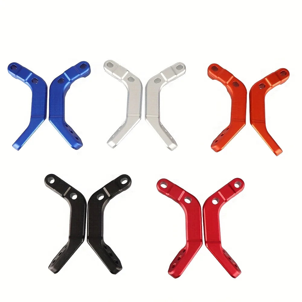 Motorcycle Universal Handguard Support Bracket Mount 28mm Handlebar Guard Clamp For Honda KTM EX - Automotive LED Light
