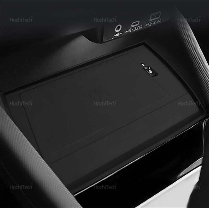 Wireless Charging Silicone Pad for Subaru Forester 2025 Central Control Charger Protector Cover  - Automotive LED Light