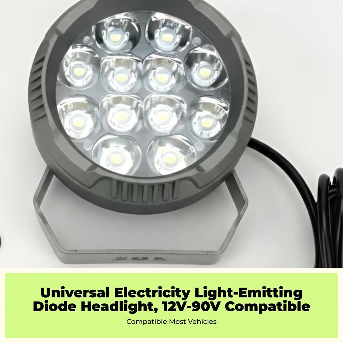 Motorcycle LED Light High Brightness Headlight IP67 Waterproof Driving Lamp for Night Ride Rain  - LED Motorcycle Light