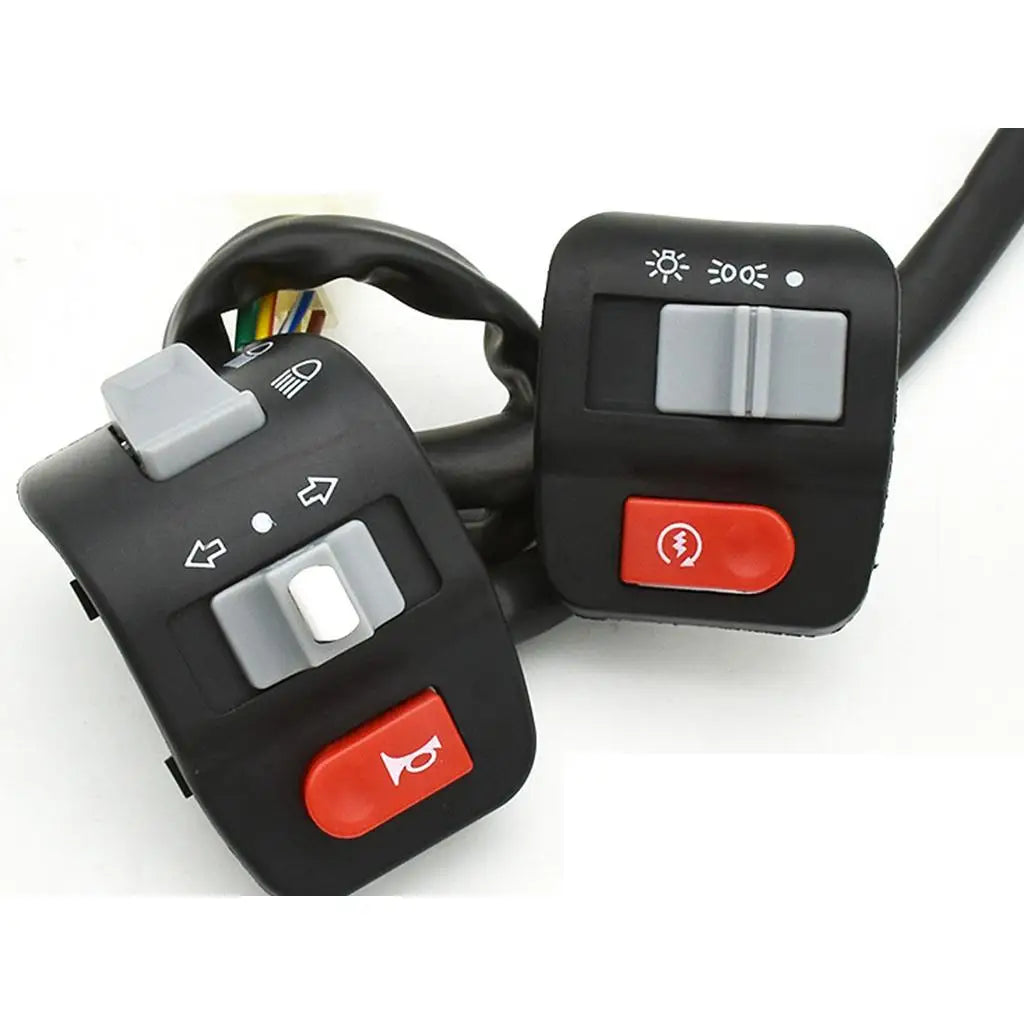 Motorcycle Handlebar Switch Universal Control Unit Electric Start Flameout Accessory for Yamaha  - Automotive LED Light