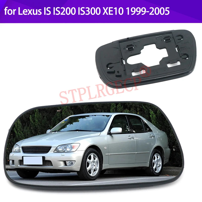 Stplrgecp Passenger Side Driver Side Left or Right Door Side Wing Mirror Glass L for Lexus XE10 1999-2005 - Automotive L