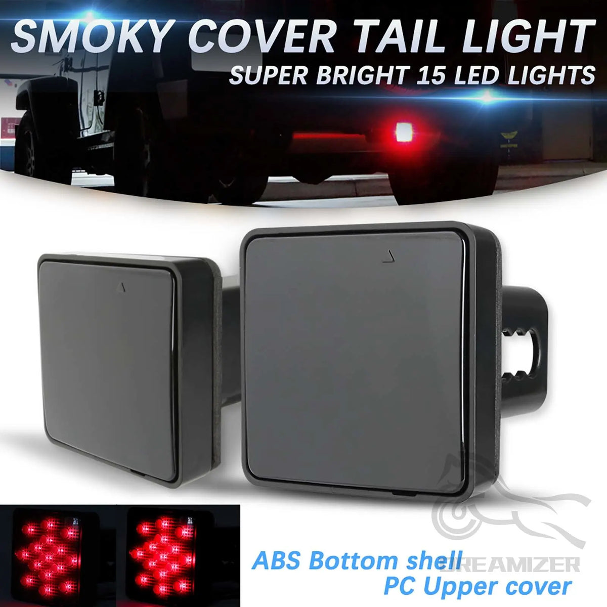 Universal Car Stop Brake Light Warning Running Taillight LED for Trailer Truck Pickup with Hitch - Automotive LED Light