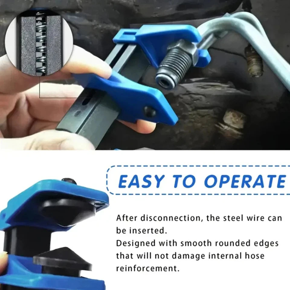 4Pcs Auto Brake Fluid Lines Plugs Tool To Prevent Oil Spills Leak Proof Stoppers Car Brake Calip - Automotive LED Light
