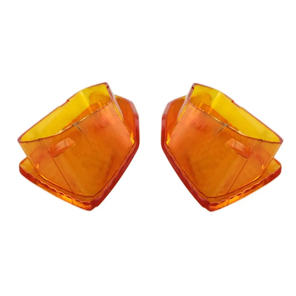 Amber ABS Motorcycle Turn Signal Light Lens Indicator Cover for Kawasaki ZZR250 Custom Light - LED Motorcycle Light