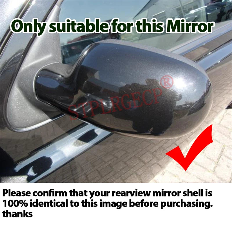 Stplrgecp Passenger Side Driver Side Left or Right Door Side Heated Wing Mirror  for Nissan K12 2003-2010 - Automotive L