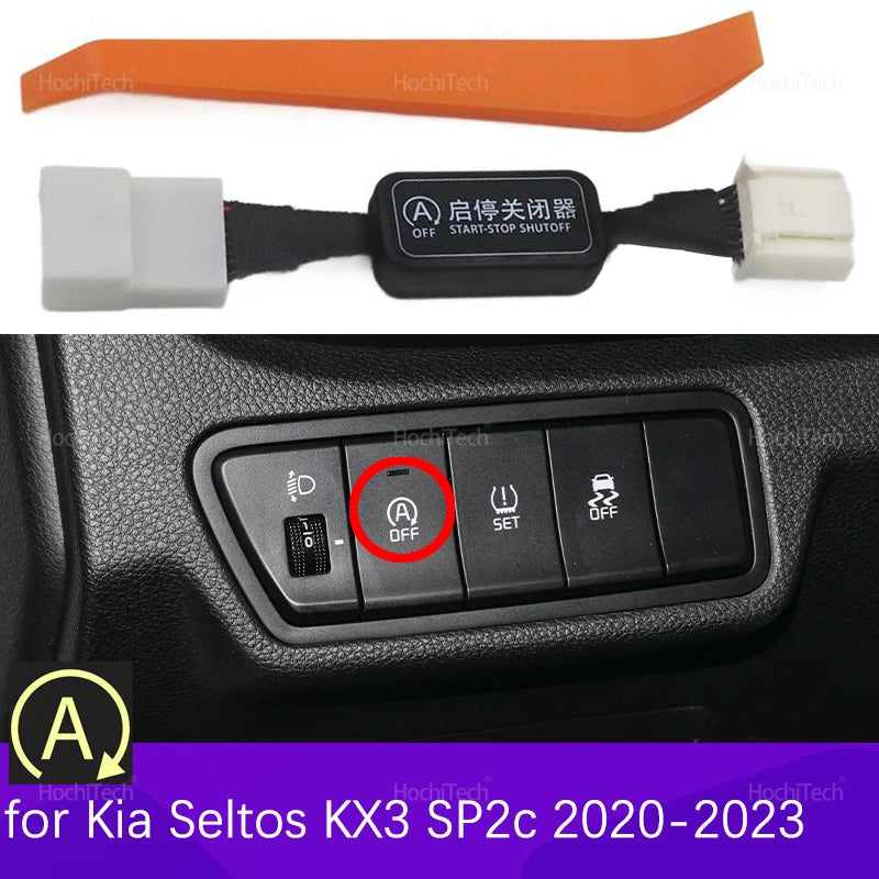 Automatic Start Stop Engine System Off Eliminator Stop Start Canceller Plug Cabl for Kia KX3 - Automotive LED Light