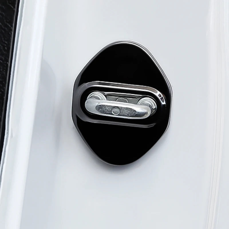 4PCS Car Door Lock Protect Cover Anti Rust For Mazda CX5 CX30 CX50 CX60 BT50 201 for Mazda CX60 BT50 CX30 - Automotive L