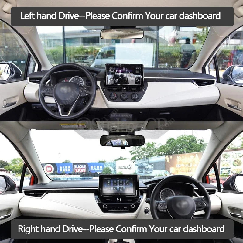 for Toyota Corolla E210 2019 2020 2021 2022 2023 Car Dashboard Cover Protective Pad Dash Board S - Automotive LED Light