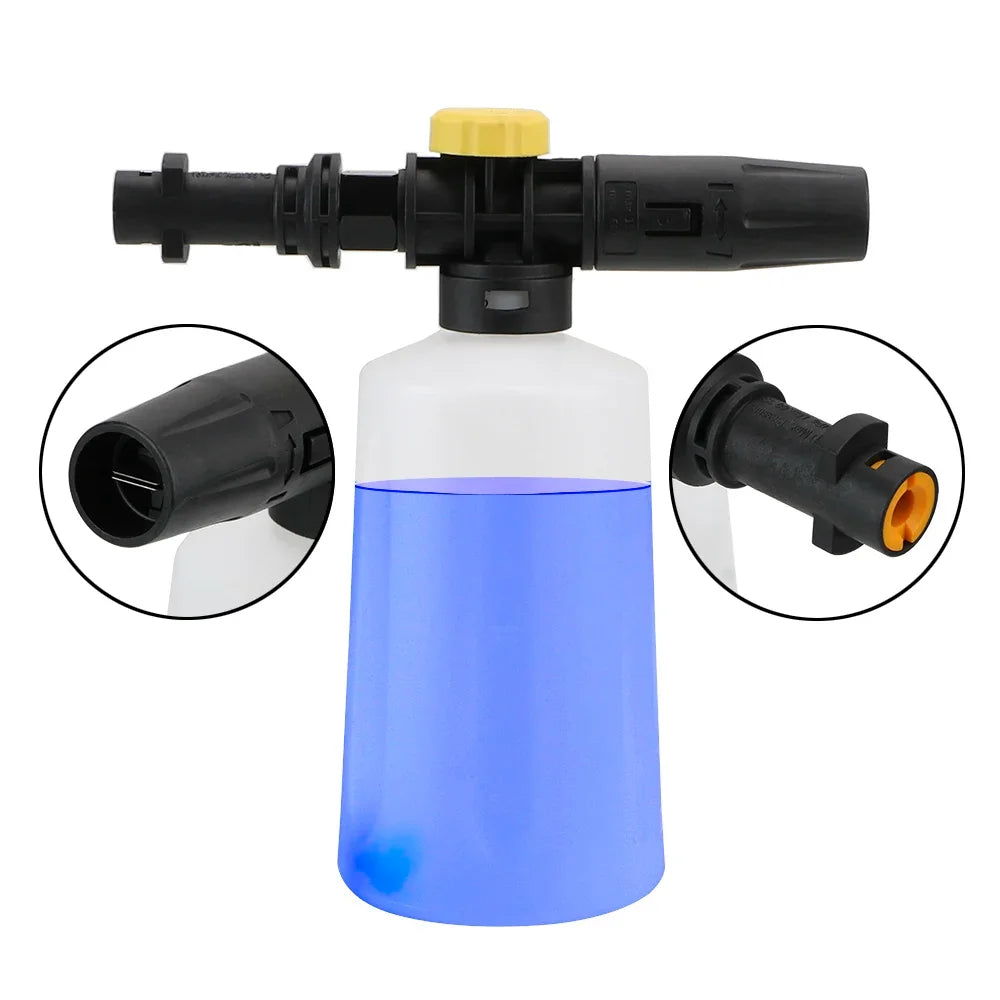 Car Soap Foam Generator For Karcher K2 K3 K4 K5 K6 K7 High Pressure Washers 750M for K2 K7 K6 - Automotive LED Light