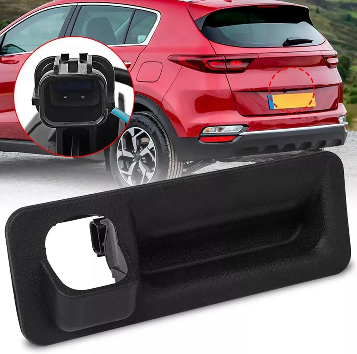 81260-D9010 Outside Lid Lock Handle For Kia Sportage 2016 2017 2018 2019 Trunk R for Kia D9010 - Automotive LED Light