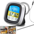 Digital Kitchen Thermometer Probe Touch Screen Meat Barbecue Food Temperature Measure Tool Steak - Automotive LED Light