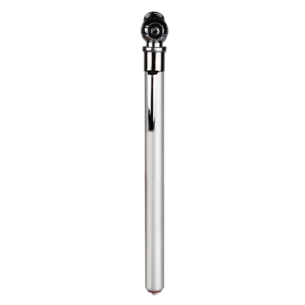 5-50 PSI Motorcycle Tire Pressure Gauge Test Pen Portable Meter Emergency Tools Electric Bicycle - Automotive LED Light