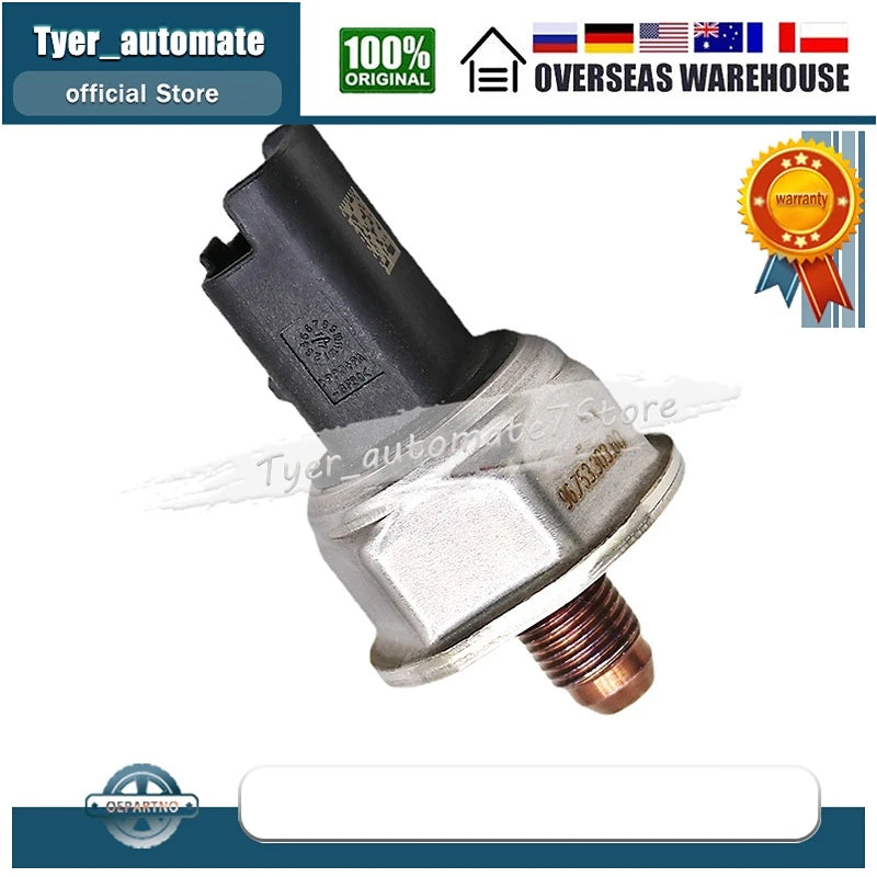 GANGLE 9675330380 85PP50-01 For Peugeot Citroen Fuel Rail Pressure Sensor - Automotive LED Light