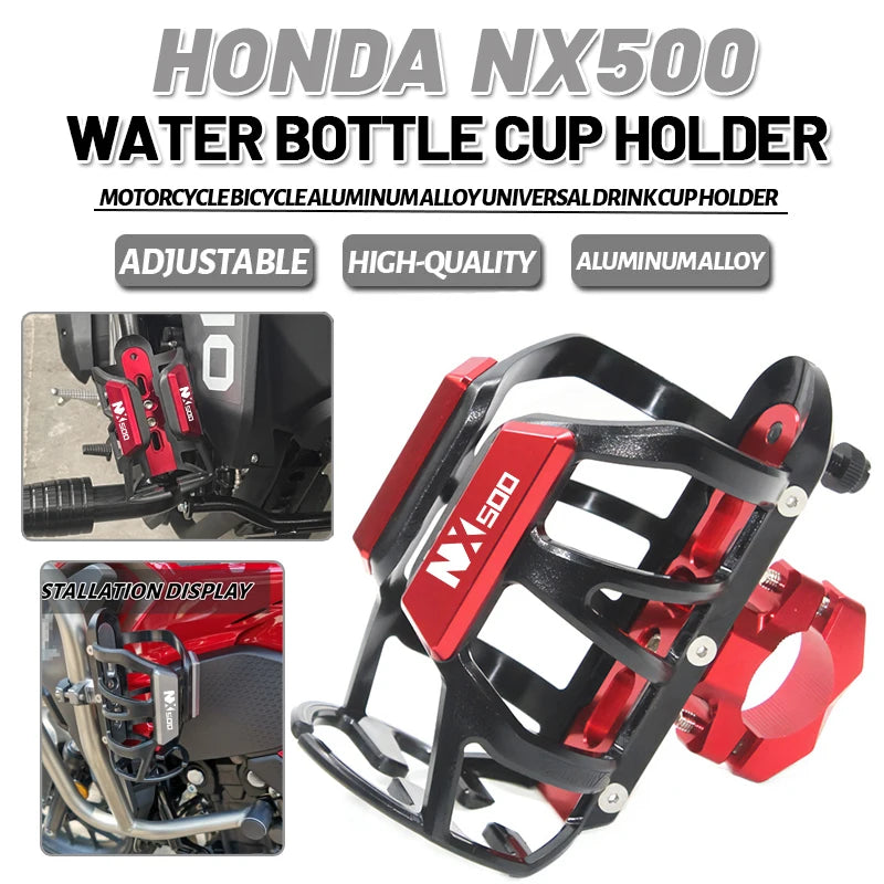 For HONDA NX500 NX 500 nx500 2023-2024 2025 Motorcycle CNC Accessories Beverage  for HONDA 2023-2024 - Automotive LED Li