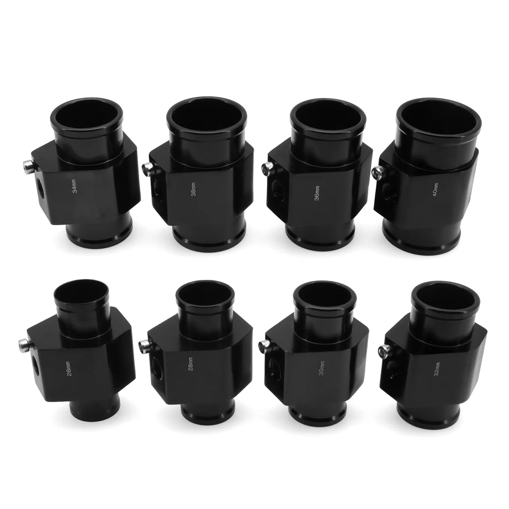Black Blue Car Water Temp Gauge Radiator Temperature Water Temp Joint Pipe Sensor 40mm 38mm 34mm - Automotive LED Light